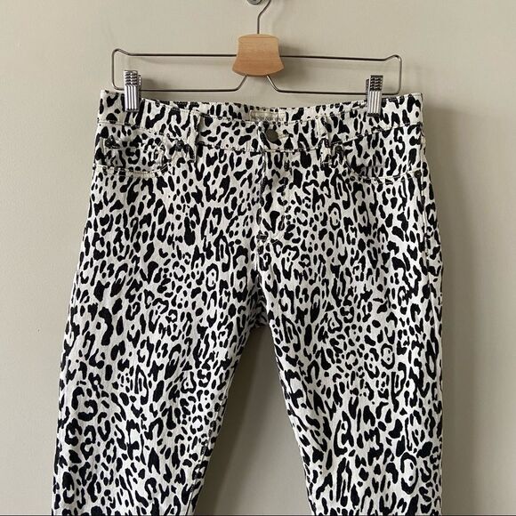 Denim & Supply Zebra Printed Skinny Jeans (Size:30) - Picture 4 of 9